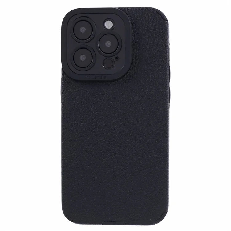 For iPhone 14 Pro Max Case Stylish PU Leather+TPU Cellphone Back Cover