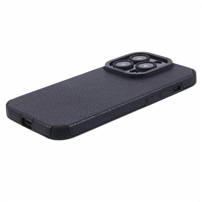 For iPhone 14 Pro Max Case Stylish PU Leather+TPU Cellphone Back Cover