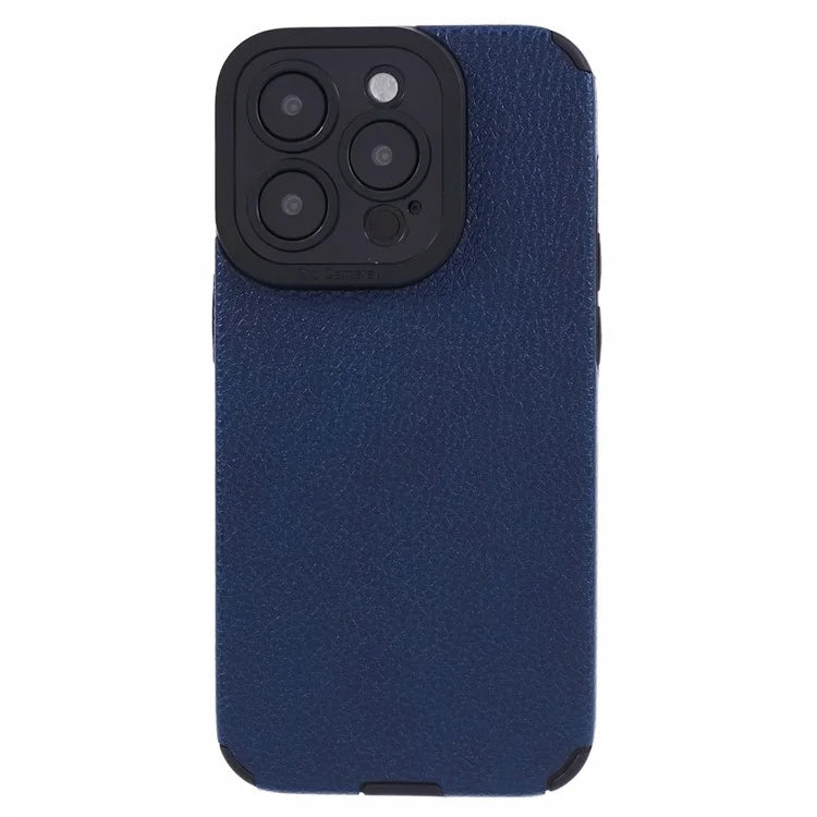 For iPhone 14 Pro Max Case Stylish PU Leather+TPU Cellphone Back Cover