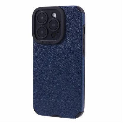For iPhone 14 Pro Max Case Stylish PU Leather+TPU Cellphone Back Cover