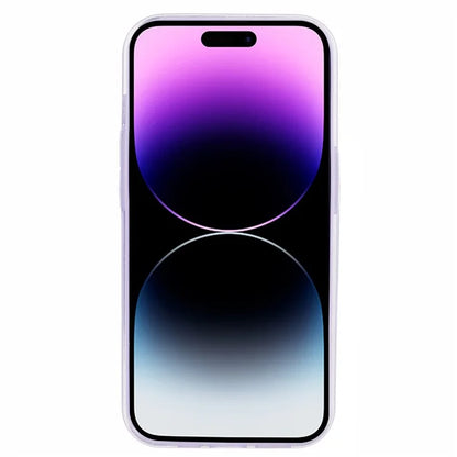 For iPhone 14 Pro Kickstand Case Glittery Soft TPU Phone Cover