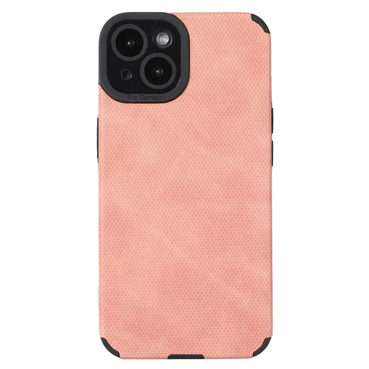 Morandi Style Cell Phone Cover for iPhone 13 Case TPU+PU Leather Shell