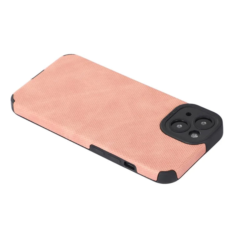 Morandi Style Cell Phone Cover for iPhone 13 Case TPU+PU Leather Shell
