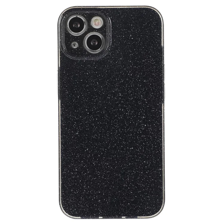 For iPhone 13 6.1 inch Case Glitter Powder Soft TPU Anti-drop Jelly Phone Cover