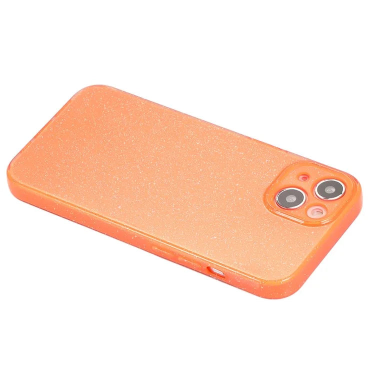For iPhone 13 6.1 inch Case Glitter Powder Soft TPU Anti-drop Jelly Phone Cover
