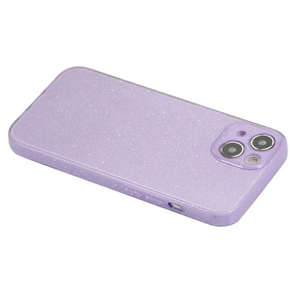 For iPhone 13 6.1 inch Case Glitter Powder Soft TPU Anti-drop Jelly Phone Cover