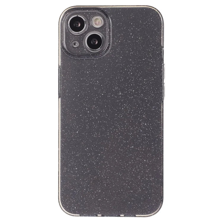 For iPhone 13 6.1 inch Case Glitter Powder Soft TPU Anti-drop Jelly Phone Cover