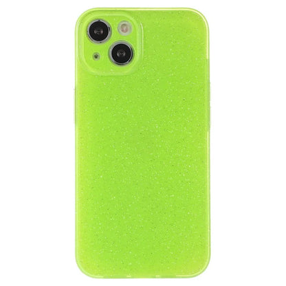 For iPhone 13 6.1 inch Case Glitter Powder Soft TPU Anti-drop Jelly Phone Cover