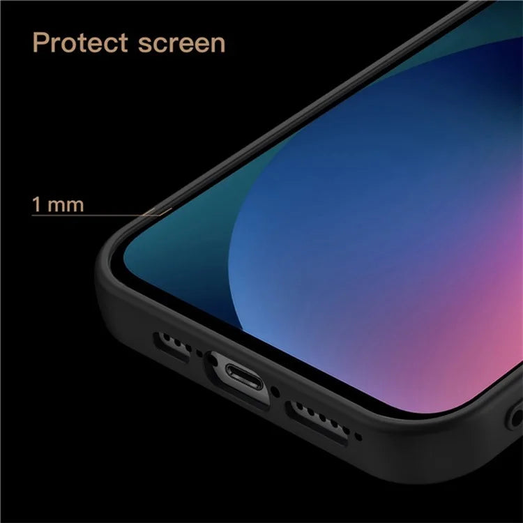 For iPhone 15 Plus Shockproof Case PU Leather+TPU+PC Phone Cover Retro Phone Shell