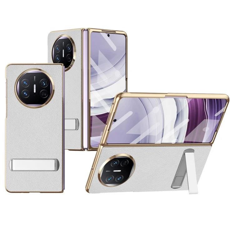 Slim PC Phone Cover for Huawei Mate X5 Case Anti-Drop Protective Case with Kickstand