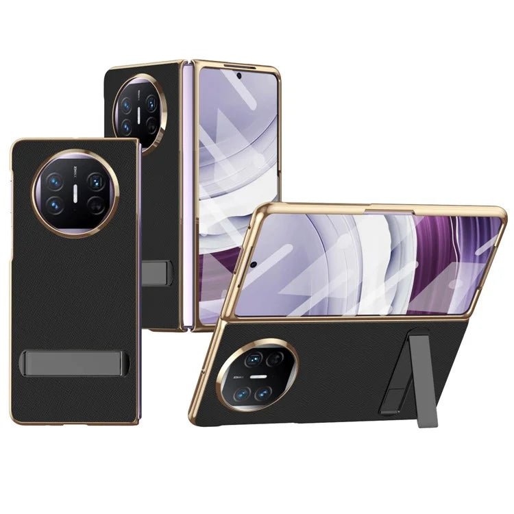 Slim PC Phone Cover for Huawei Mate X5 Case Anti-Drop Protective Case with Kickstand