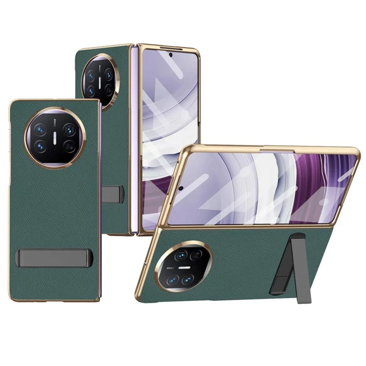 Slim PC Phone Cover for Huawei Mate X5 Case Anti-Drop Protective Case with Kickstand