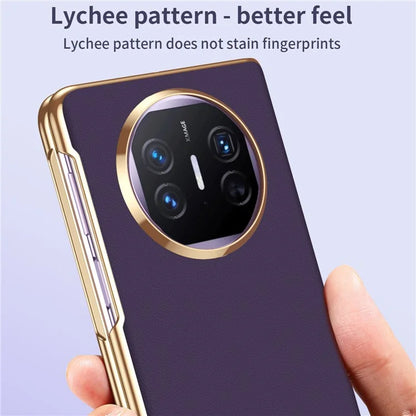 Slim PC Phone Cover for Huawei Mate X5 Case Anti-Drop Protective Case with Kickstand