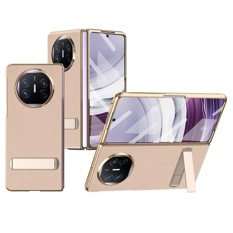 Slim PC Phone Cover for Huawei Mate X5 Case Anti-Drop Protective Case with Kickstand