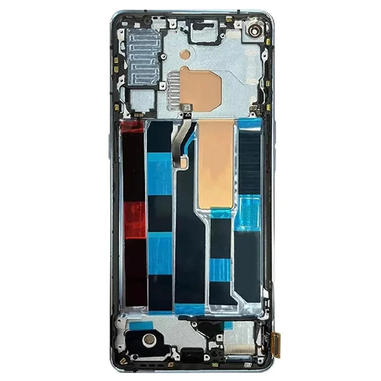 For Oppo Reno4 Pro 5G OEM Grade S AMOLED Screen and Digitizer Assembly + Frame Phone Part (without Logo)