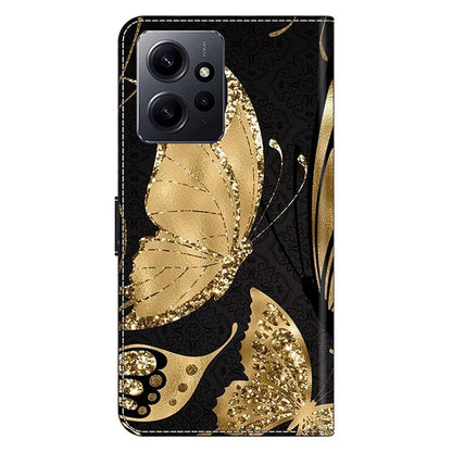 For Xiaomi Redmi Note 12 4G Case Shockproof Phone Case Leather Flip Wallet Cover