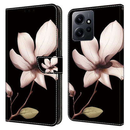 For Xiaomi Redmi Note 12 4G Case Shockproof Phone Case Leather Flip Wallet Cover