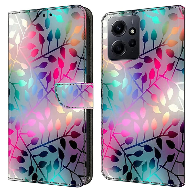 For Xiaomi Redmi Note 12 4G Case Shockproof Phone Case Leather Flip Wallet Cover