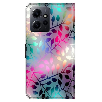 For Xiaomi Redmi Note 12 4G Case Shockproof Phone Case Leather Flip Wallet Cover
