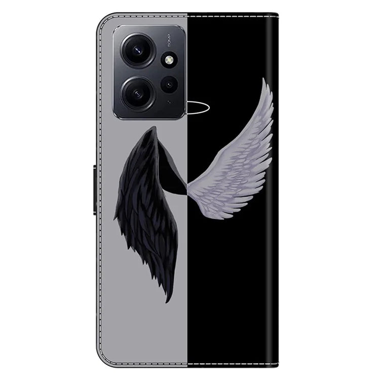 For Xiaomi Redmi Note 12 4G Case Shockproof Phone Case Leather Flip Wallet Cover