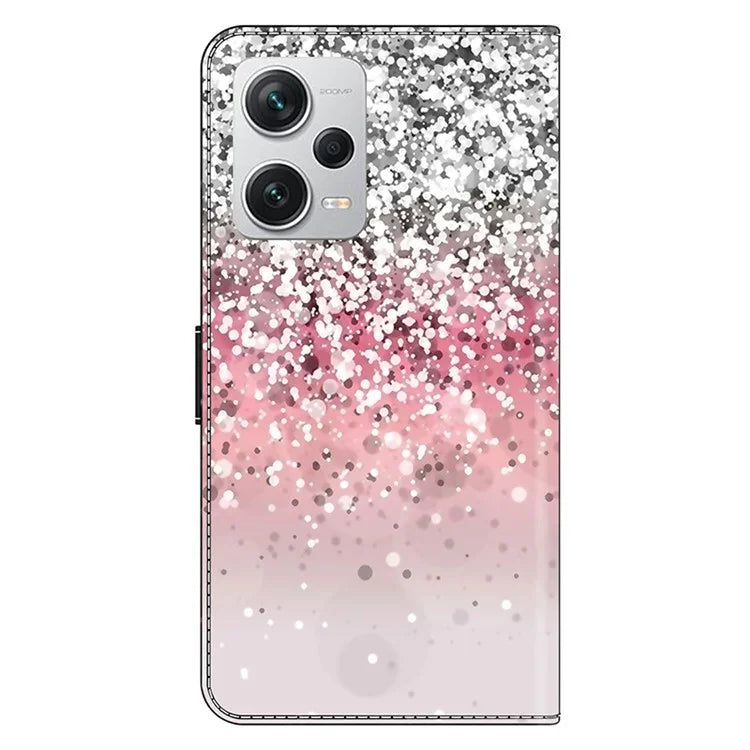 Wallet Phone Case for Xiaomi Redmi Note 12 Pro+ 5G Case Pattern Printing Leather Flip Cover