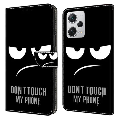 Wallet Phone Case for Xiaomi Redmi Note 12 Pro+ 5G Case Pattern Printing Leather Flip Cover