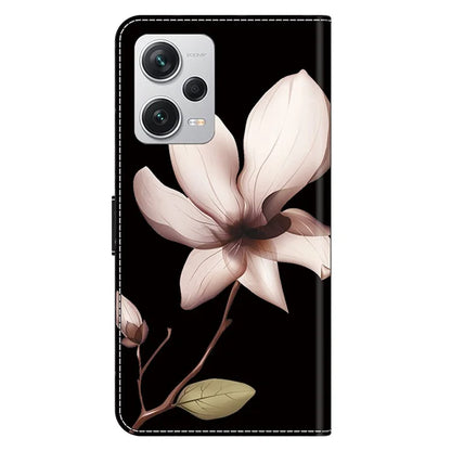 Wallet Phone Case for Xiaomi Redmi Note 12 Pro+ 5G Case Pattern Printing Leather Flip Cover