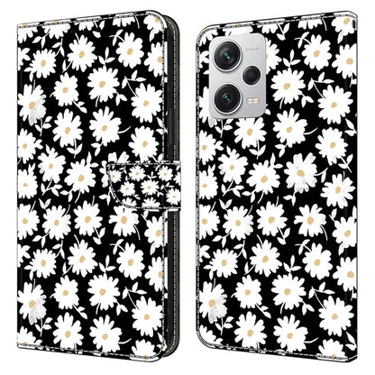 Wallet Phone Case for Xiaomi Redmi Note 12 Pro+ 5G Case Pattern Printing Leather Flip Cover