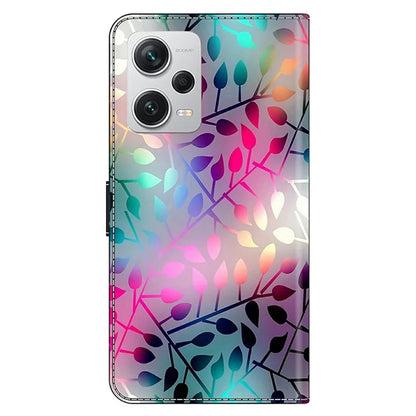 Wallet Phone Case for Xiaomi Redmi Note 12 Pro+ 5G Case Pattern Printing Leather Flip Cover