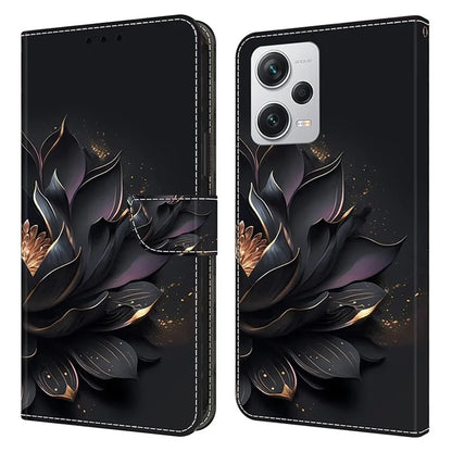 Wallet Phone Case for Xiaomi Redmi Note 12 Pro+ 5G Case Pattern Printing Leather Flip Cover