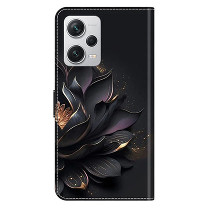 Wallet Phone Case for Xiaomi Redmi Note 12 Pro+ 5G Case Pattern Printing Leather Flip Cover