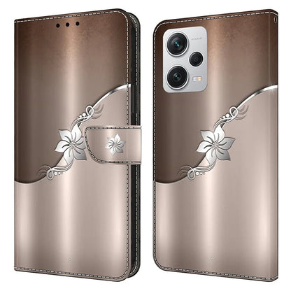 Wallet Phone Case for Xiaomi Redmi Note 12 Pro+ 5G Case Pattern Printing Leather Flip Cover