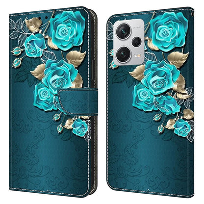 Wallet Phone Case for Xiaomi Redmi Note 12 Pro+ 5G Case Pattern Printing Leather Flip Cover