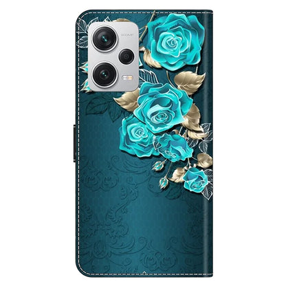 Wallet Phone Case for Xiaomi Redmi Note 12 Pro+ 5G Case Pattern Printing Leather Flip Cover