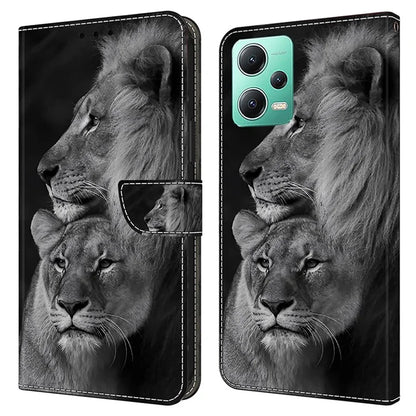 For Xiaomi Redmi Note 12 5G (Global) / (China) / (India) / Poco X5 5G Case Leather Flip Phone Cover