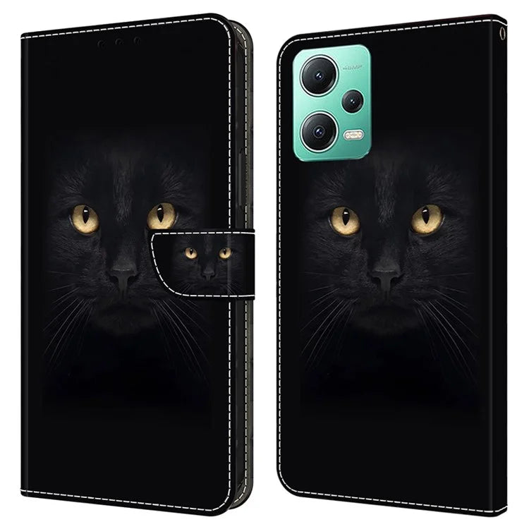 For Xiaomi Redmi Note 12 5G (Global) / (China) / (India) / Poco X5 5G Case Leather Flip Phone Cover