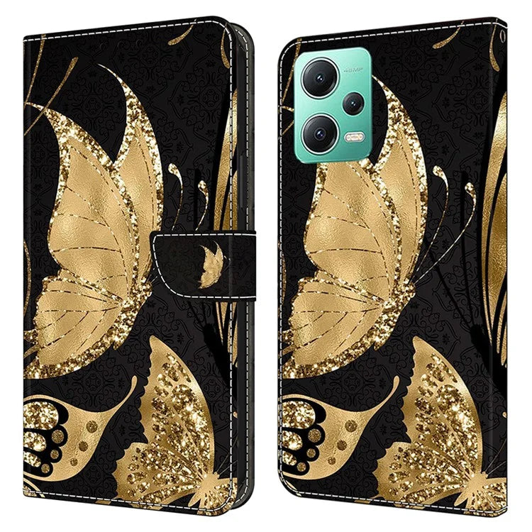 For Xiaomi Redmi Note 12 5G (Global) / (China) / (India) / Poco X5 5G Case Leather Flip Phone Cover