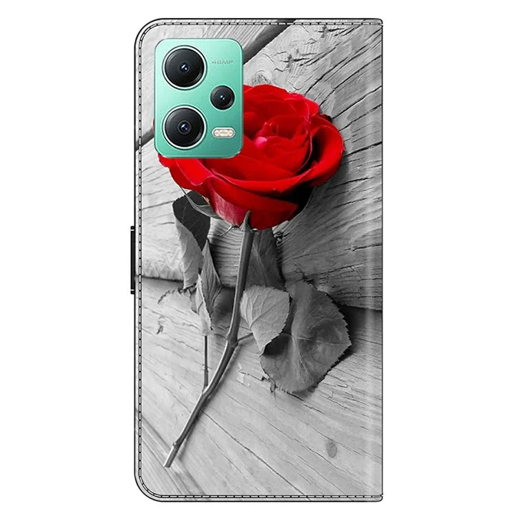 For Xiaomi Redmi Note 12 5G (Global) / (China) / (India) / Poco X5 5G Case Leather Flip Phone Cover