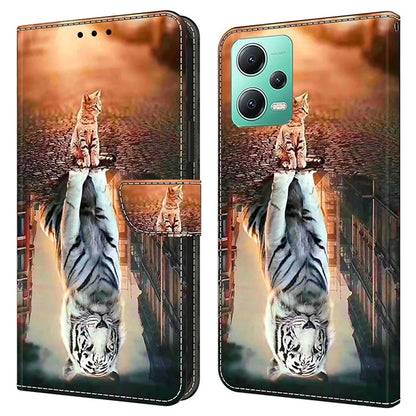 For Xiaomi Redmi Note 12 5G (Global) / (China) / (India) / Poco X5 5G Case Leather Flip Phone Cover