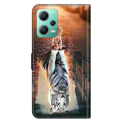 For Xiaomi Redmi Note 12 5G (Global) / (China) / (India) / Poco X5 5G Case Leather Flip Phone Cover