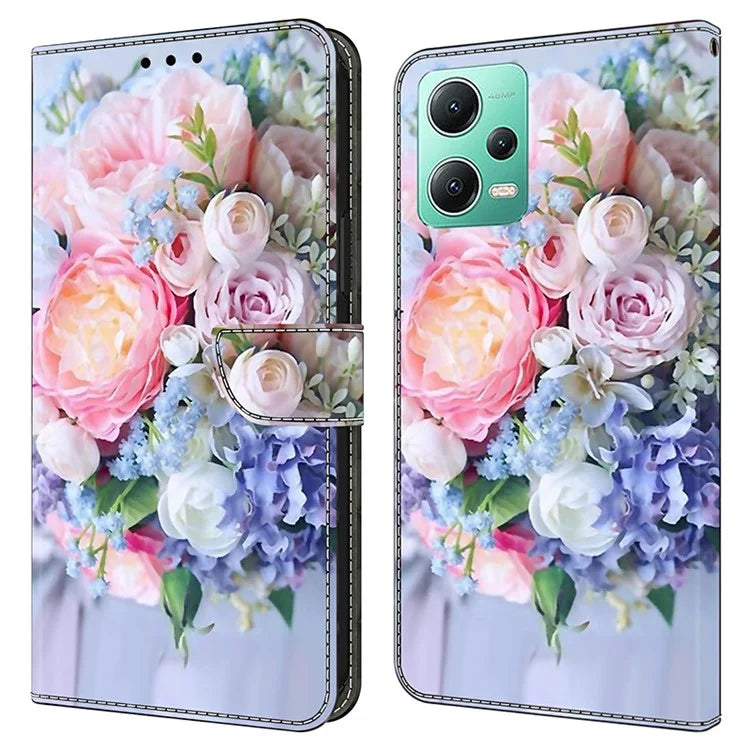 For Xiaomi Redmi Note 12 5G (Global) / (China) / (India) / Poco X5 5G Case Leather Flip Phone Cover