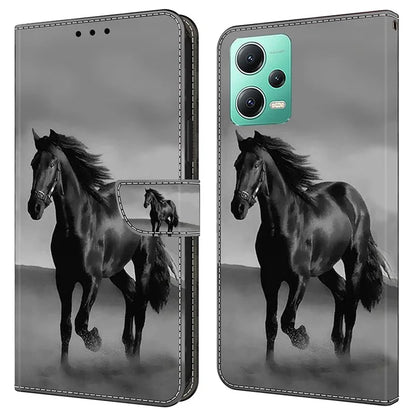 For Xiaomi Redmi Note 12 5G (Global) / (China) / (India) / Poco X5 5G Case Leather Flip Phone Cover