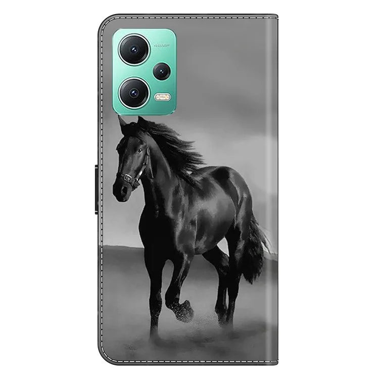For Xiaomi Redmi Note 12 5G (Global) / (China) / (India) / Poco X5 5G Case Leather Flip Phone Cover