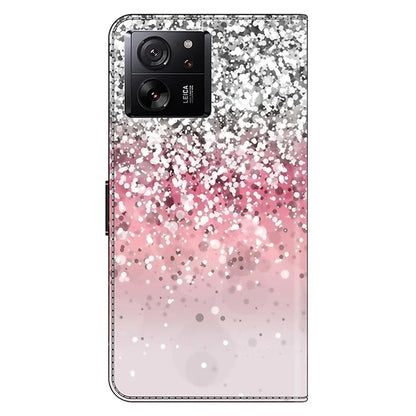 Protective Phone Cover for Xiaomi 13T Pro / 13T Case Pattern Printing Leather Wallet Case