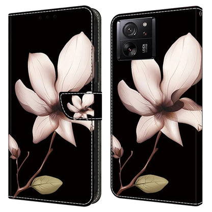 Protective Phone Cover for Xiaomi 13T Pro / 13T Case Pattern Printing Leather Wallet Case