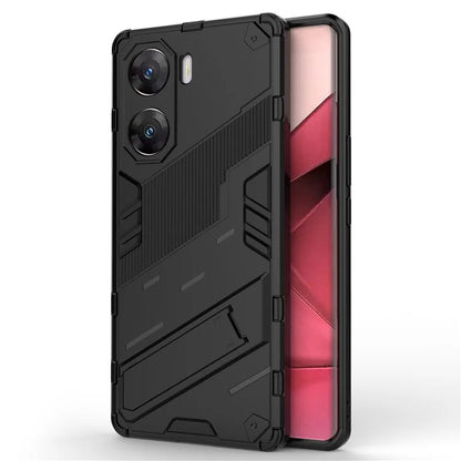 For vivo V29e (India) 5G Case Kickstand PC+TPU Phone Back Cover