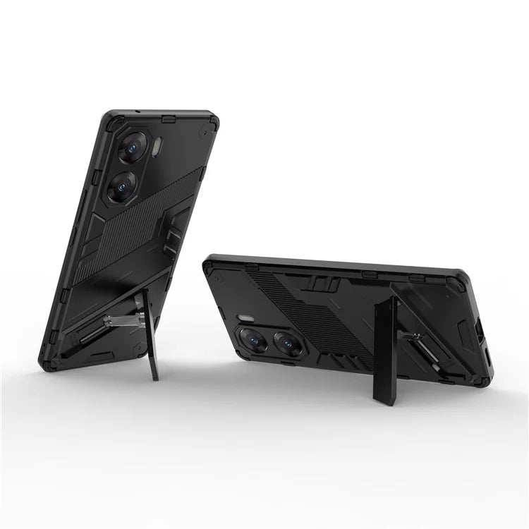 For vivo V29e (India) 5G Case Kickstand PC+TPU Phone Back Cover