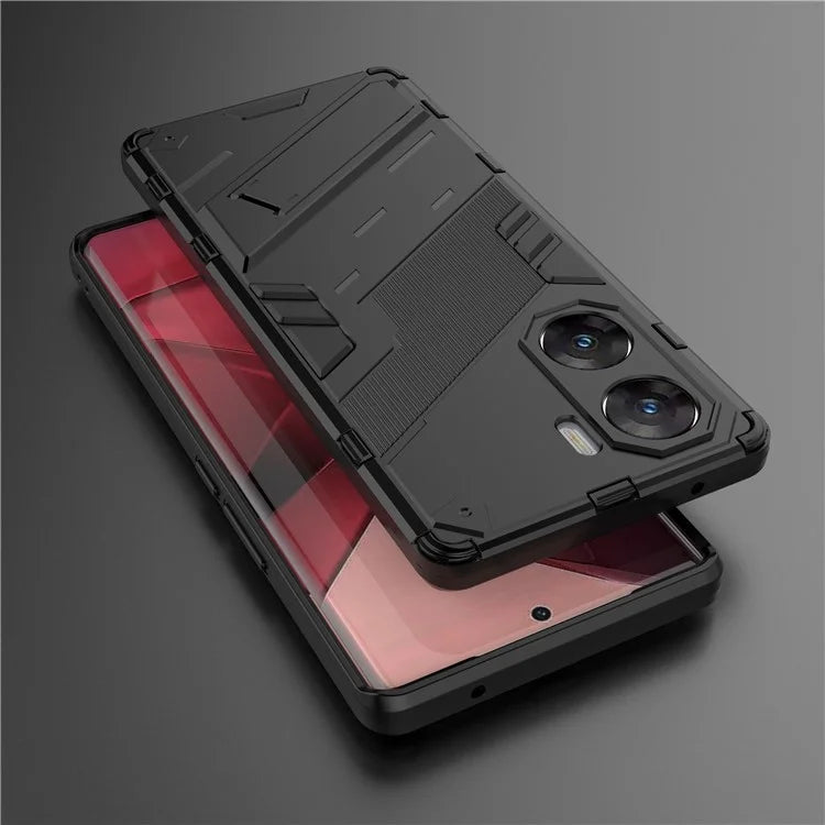 For vivo V29e (India) 5G Case Kickstand PC+TPU Phone Back Cover