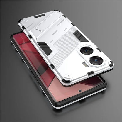 For vivo V29e (India) 5G Case Kickstand PC+TPU Phone Back Cover