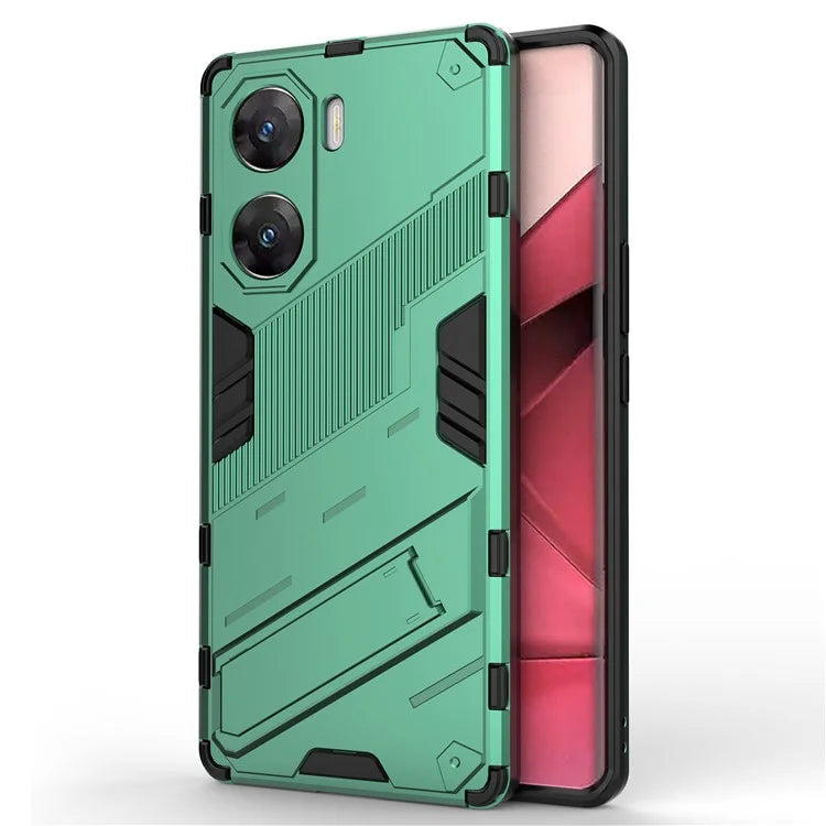 For vivo V29e (India) 5G Case Kickstand PC+TPU Phone Back Cover